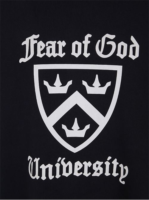 Black crew neck t-shirt FEAR OF GOD | 125HO242000FBLACK